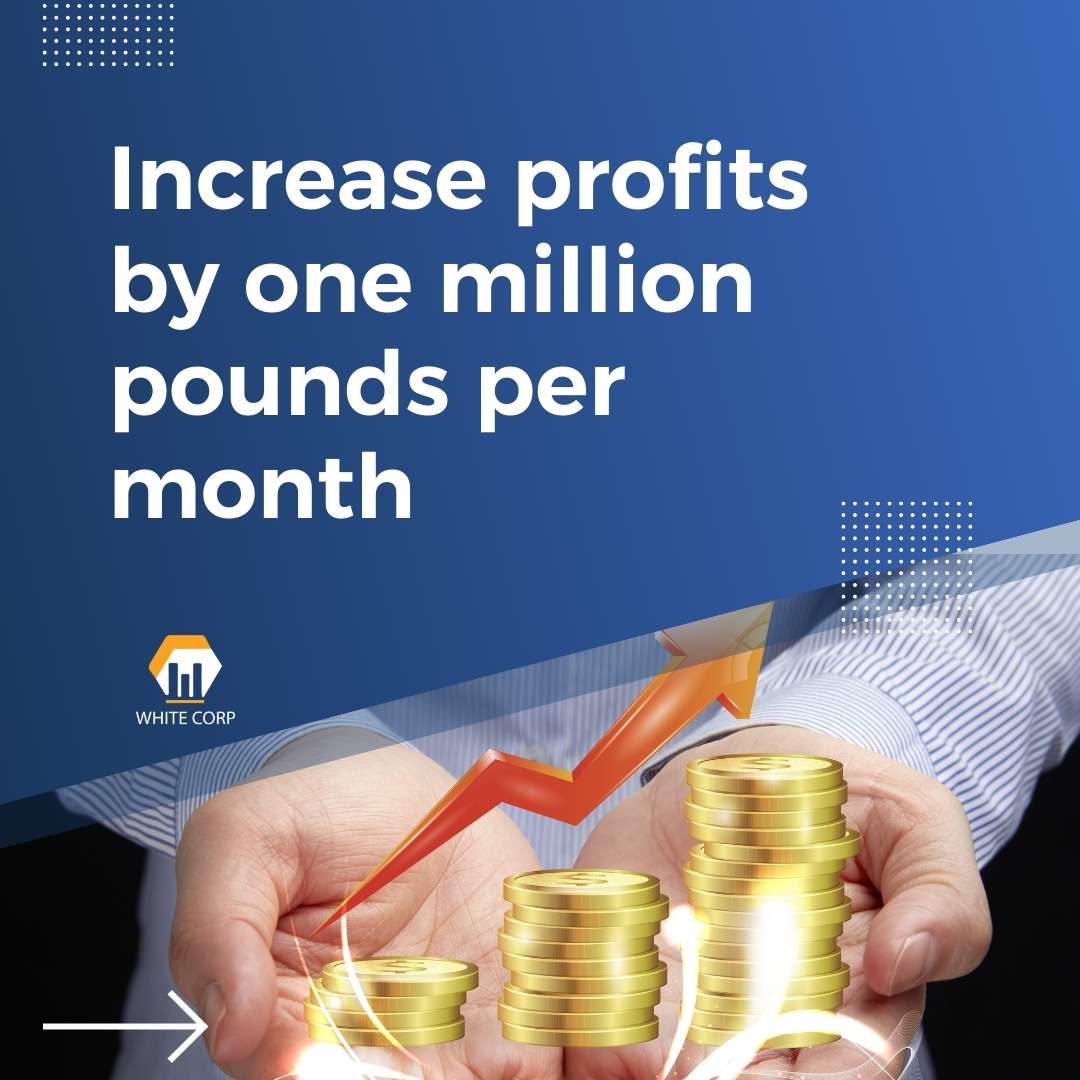 Increase profits by one million pounds per month